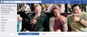 Virtual Pub facebook page Banner